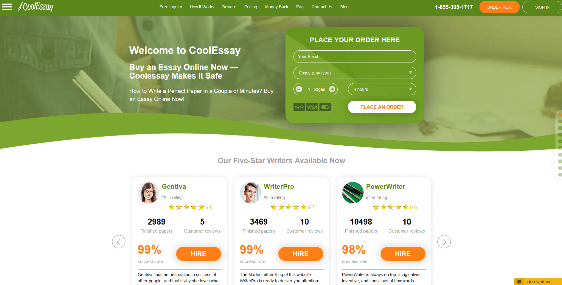 Coolessay Writing Service Review by TopEssayCompanies