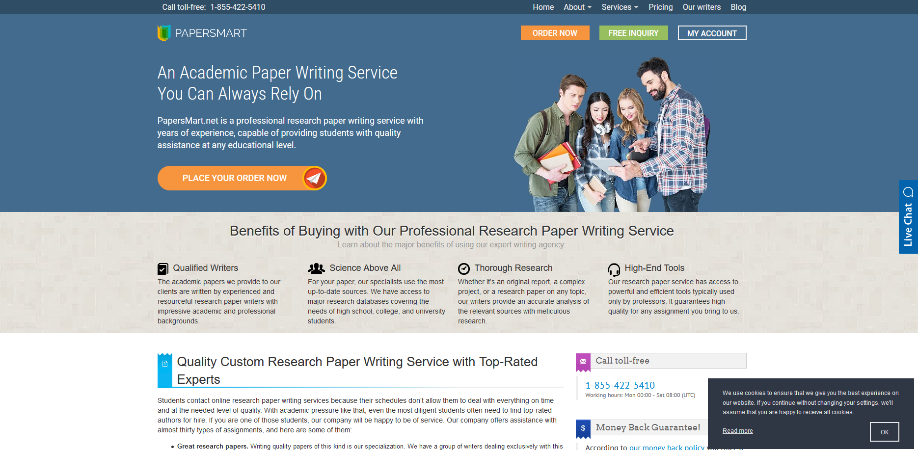 PaperSmart Writing Service Review by TopEssayCompanies