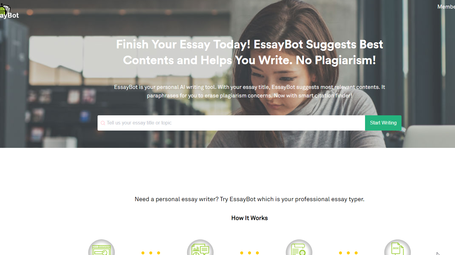 EssayBot Writing Service Review by TopEssayCompanies